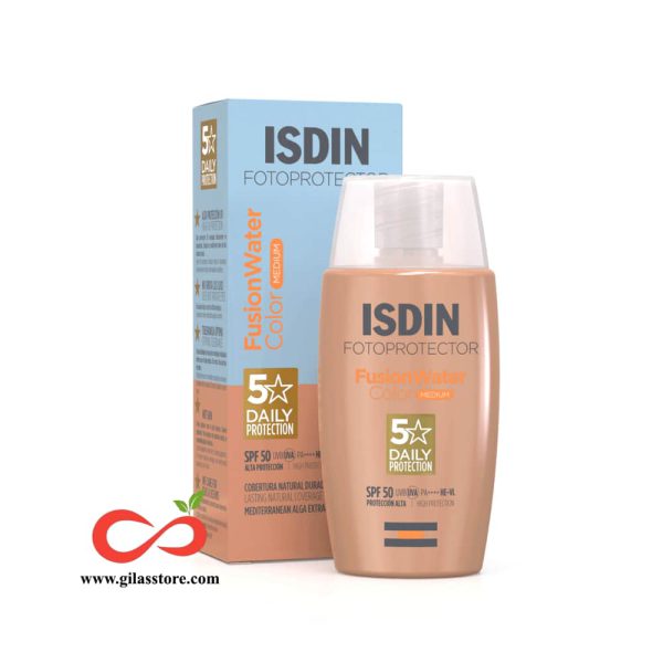 ایزدین رنگی مدل فیوژن واتر SPF50