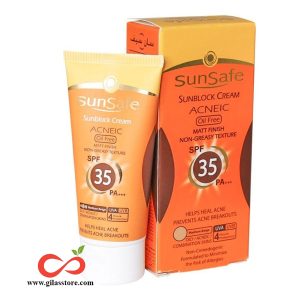 Sunsafe Acneic Sunscreen Cream spf50